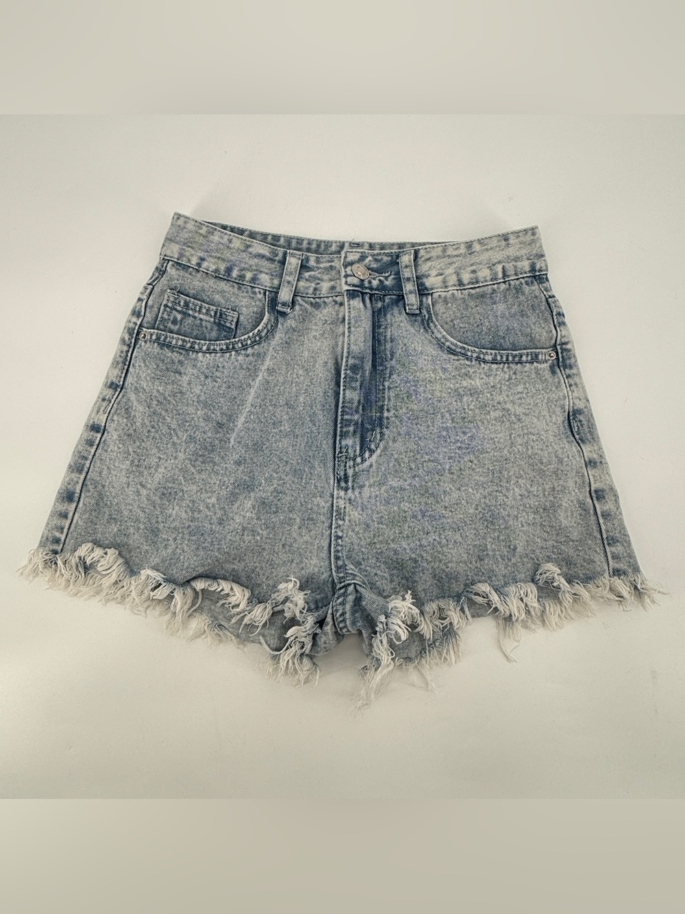 SHEIN Women's Denim Jean Shorts Blue XS